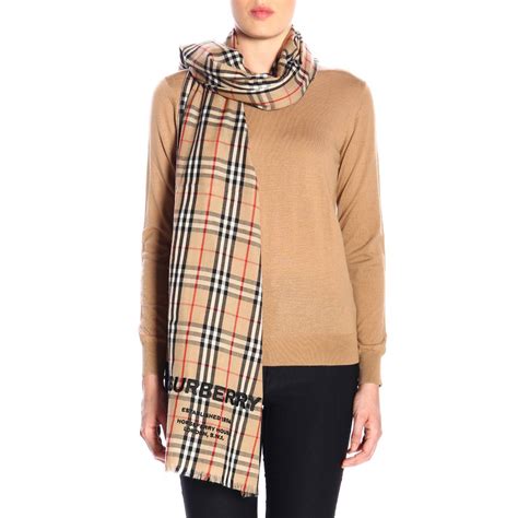 burberry schal damen schwarz winter|burberry scarf outlet price.